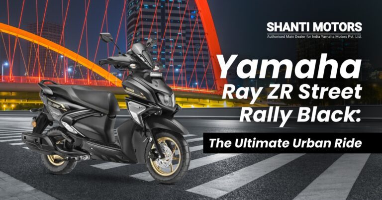 yamaha ray zr street rally black