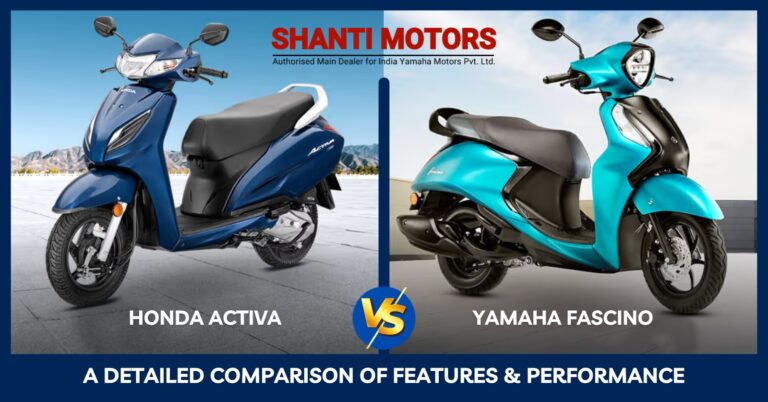 Honda Activa vs Yamaha Fascino