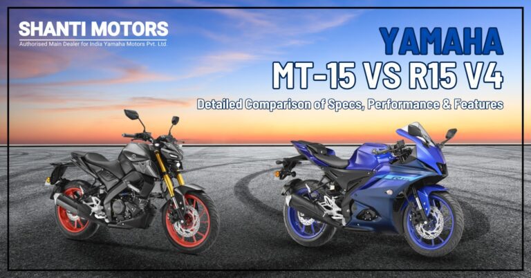 Yamaha MT-15 vs R15 V4