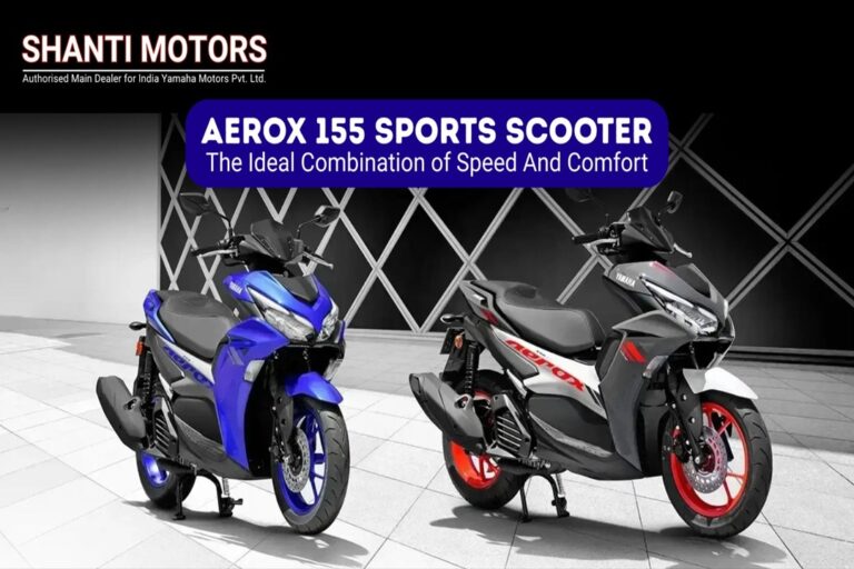 AEROX 155 Sports Scooter: Speed and Comfort Combined