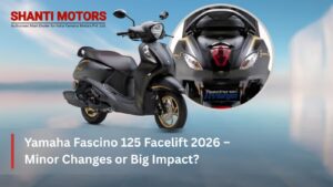 Yamaha Fascino 125 Facelift 2026