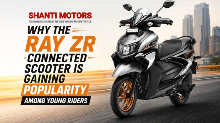 Ray ZR Connected Scooter